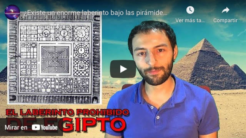 Existe un enorme laberinto bajo las pirámides de Egipto?