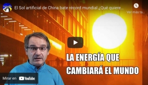 El sol artificial de China bate récord mundial